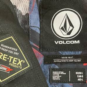 送料込 新品 VOLCOM ボルコム サイズL GORE-TEX ゴアテックス 防水 送料無料の画像5