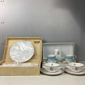 k123 Noritake Kansai ティーカップ スープカップ ソーサー カップ まとめ売り コーヒーカップ ティータイム ディナー 食器 fine china 