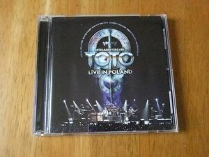 CD　TOTO　35周年アニヴァーサリーツアー　ライヴ・イン・ポーランド 2013　2枚組