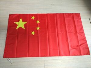 中国国旗 大型フラッグ 4号 150cmX90cm
