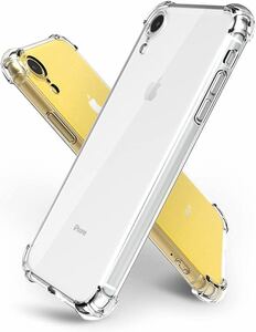 c-456 【高い四隅保護力】Sinjimoru iPhone XR ケース クリア 、AirTipで四角保護 衝撃吸収 安全認証 柔らかいTPU素材 スリムなデザイン