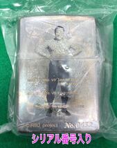 YK ◆【未使用保管】1998年製『 力道山 』メモリアル ■シリアルNO.0452 Zippo オイルライター プロレス プロレスラー //金運 勝負運 _画像3