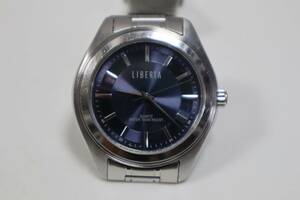 J1310 Y リベルタ LIBERTA LI-032M WATER 100M RESIST クォーツ腕時計
