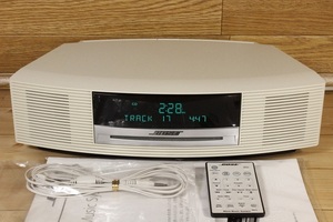 ★美 完動品 メンテ済み きれいな白 BOSE Wave music system CD/FM/AM★