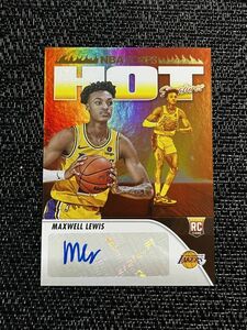 【RC】 Maxwell Lewis マクスウェル・ルイス 2023-24 Panini NBA Hoops Rookie Auto 直筆サイン レイカーズ