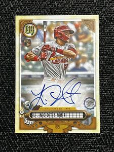 ラーズ・ヌートバー 直筆サインカード 2022 Topps Gypsy Queen Auto #GQA-LN Lars Nootbaar Rookie RC MLB 侍ジャパン