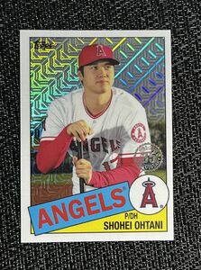 大谷翔平 2020 Topps Chrome Silver Pack 1985 Mojo Refractor #85C-2 Shohei Ohtani MLB