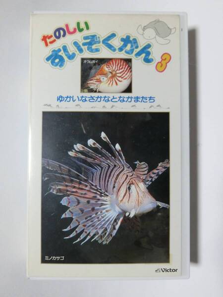 レア!!●未DVD化!!● ★再生確認済み★ たのしいすいぞくかん 3巻 VHS