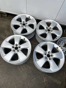 トヨタ アルミホイール プリウス 30系 G'S Gs ZVW30/ZVW35 前期 後期 純正 5穴 5H 4本セット 17インチ 7j＋50 PCD100