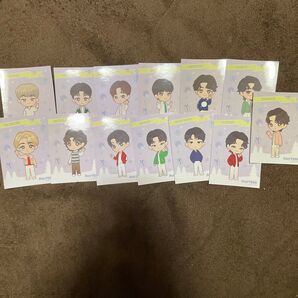 SEVENTEEN petiTEEN セブンイレブン限定 ステッカー コンプリート
