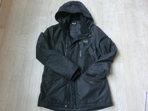 USED■DUFFER of ST.GEORGE■アウター■黒■ブラック■サイズＭ■フード付き■