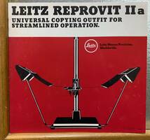 ライカ Leitz Reprovit IIa 大変珍しい 1980年 英語版カタログ 全15ページ_画像1