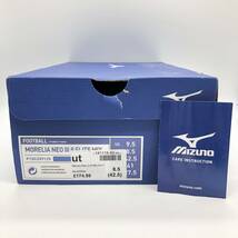 【未使用保管品】 MIZUNO ミズノ　サッカースパイク　MORELIA NEO3　モレリア ネオ3　ブルー　27.5cm_画像10