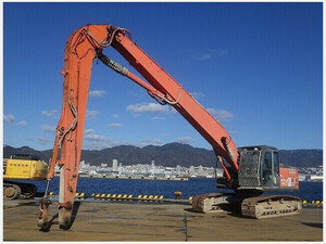 油圧ショベル(Excavator) 日立建機 ZX250LCK-3 2007 7,312h 解体longフロント 配管included