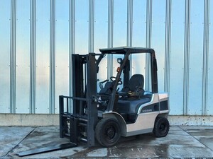 forklift Nissan KDN-Y1F2 2012 5,121h 2.5tディーゼルvehicle、2-stage標準マスト・フォークシフターincluded！！