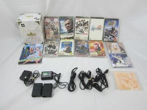 【同梱可】中古品 ゲーム PSP ソフト 三国姫 クロヒョウ 龍が如く 新章 他 充電ケーブル 特典 CD 等 グッズセット