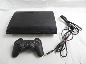 【同梱可】中古品 ゲーム プレイステーション2 PS2 本体 CECH-4000B ブラック 動作品 コントローラー 電源ケーブル付