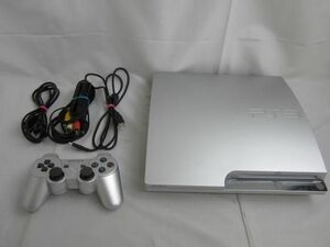 【同梱可】中古品 ゲーム プレイステーション3 PS3本体 CECH-2500A サテンシルバー 動作品 周辺機器あり