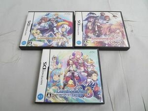 【同梱可】中古品 ゲーム ニンテンドーDS ソフト ルミナスアーク1 2 3 3点 グッズセット