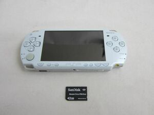 【同梱可】中古品 ゲーム PSP 本体 PSP2000 フェリシア・ブルー 動作品 メモリースティック 2GB 付き