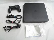 【同梱可】中古品 ゲーム プレイステーション4 PS4本体 CUH-2200A 500GB ジェットブラック ファイナルファンタジー V_画像3