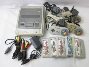 【同梱可】訳あり ゲーム スーパーファミコン 本体 HVC-002 ジャンク品 ツインビー レインボーベルアドベンチャー 他