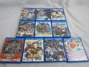 【同梱可】中古品 ゲーム PS Vita ソフト フリーダムウォーズ ファンタシースター 閃乱カグラ 他 10点 グッズセット