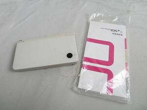 【同梱可】中古品 ゲーム ニンテンドーDS 本体 DSi LL UTL-001 ホワイト 動作品 取扱説明書 本体のみ