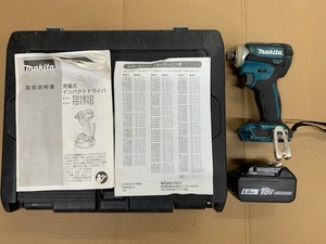 マキタ　makita　 インパクトドライバー TD171D　セット　動作品