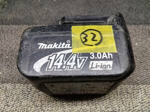 R32　マキタ電動工具用バッテリー　14.4V　動画あり　中古なのでジャンク品で！！！