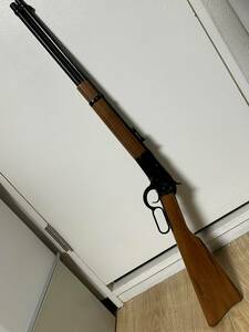 中古ガスガン　ライフル マルシン WINCHESTER M1892 ウィンチェスター リアルウッド フルメタル ブラック レバーアクション ASGK