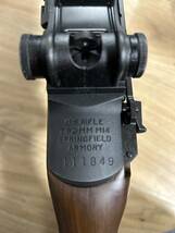 中古電動ガン　TOKYO MARUI 東京マルイ M14 ウッドタイプストック U.S.ライフル ASGK刻印_画像5