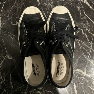 BIOTOP 別注 JACK PURCELL ジャックパーセル スニーカー 28.5cm US9.5黒 レザー