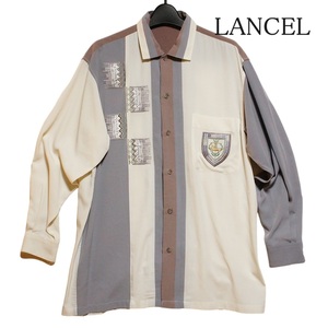 LANCEL ランセル 上質素材シャツ サイズM 個性派 菅田将暉