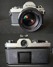 Nikon FM , FE 一眼レフ フィルムカメラ二点 + レンズ 50㎜35-70mm 70-210mm ニコン レフカメラ 動作未確認ジャンク扱い KA-11_画像7