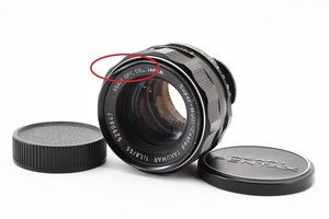 ペンタックス Pentax Super Multi Coated Takumar 55mm F/1.8 M42 マウント MF レンズ [現状品] #2041901