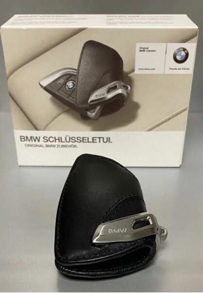 BMW正規品レザーキーケースブラック