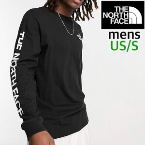 【海外限定】TNF ロンT ブラック US/S 日本サイズM