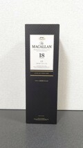 マッカラン18年 外箱 化粧箱 MACALLAN ザマッカラン18年_画像1