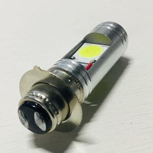 ホンダ ズーマー ヘッドライト PH7 LED Hi/Lo切替式 ダブル球 ポン付け 2個 S25 ダブル球 テールランプ 1個 ホワイト 3個セットの画像2