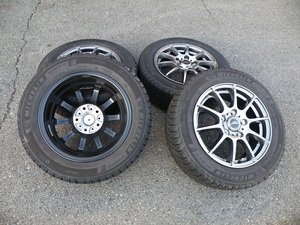 【委託販売品】シュナイダースタッグ6.0J-15＋X－ICE ＳNOW 185/65R15 1シーズン使用　4本1組..￥30.000スタート