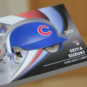 2022年 topps MLB シカゴ・カブス 鈴木誠也 ROOKIE バッティング ヘルメット カードの画像3