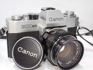 UH-S10《1円》《空シャッターOK》Canon EX AUTO/EX 50mm f1.8 レンズ前玉交換式