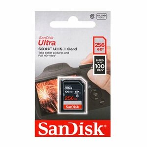 新品 SanDisk Ultra SDカード SDXC 256GB UHS-I 100MB/s SDSDUNR-256G-GN3IN