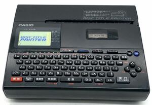 CASIO プリンター CW-K80 DISC TITLE PRINTER ディスクタイトルプリンター 電子文具 カシオ