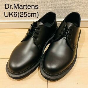 【未使用に近い】Dr.Martens ドクターマーチン 1461 MONO 3ホール ブラック 黒 UK6 男女兼用