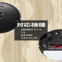 Ecovacs エコバックス 使い捨て モップ クロス【DEEBOT OZMO T8/N8pro/T9/T9max/T10/X1 シリーズに対応】クリーニングモップ クロス 互換品_画像3