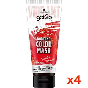 4 шт. комплект got2b склеивание * цвет маска экзотический rouge 180g