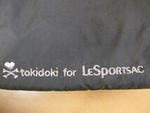 (56095)tokidoki LeSportsac　レスポートサック　トートバッグ　ショルダーバッグ　ブラック　USED_画像7