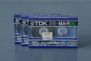 TDK MA-R 90分 メタル カセットテープ 未開封未使用品 3本 [TYPE IV][METAL][Cassette][同梱可]